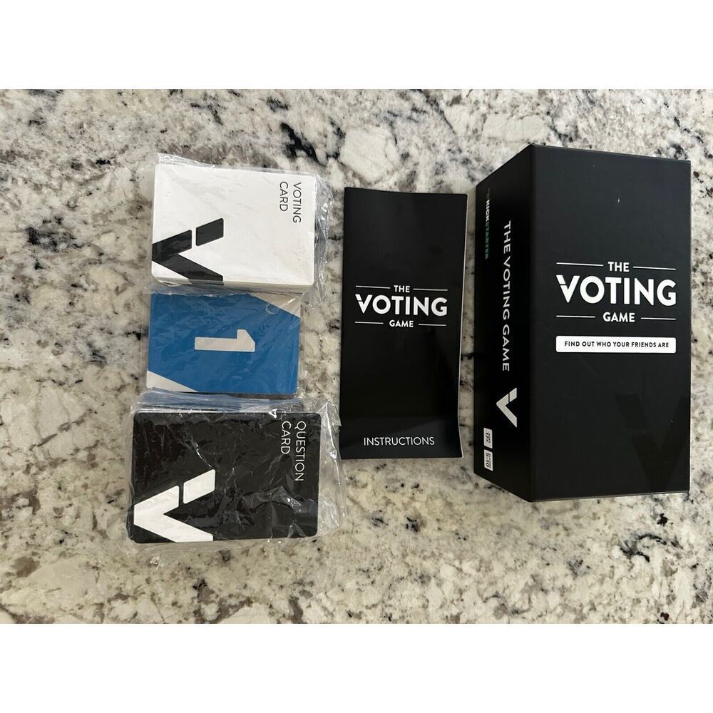 The Voting Game find out who your friends are - for ages 17+ 5-10 players